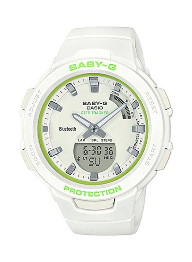 CASIO Women's Analog-Digital Casual Quartz Baby-G Wrist Watch BSA-B100SC-7ADR - Image 1