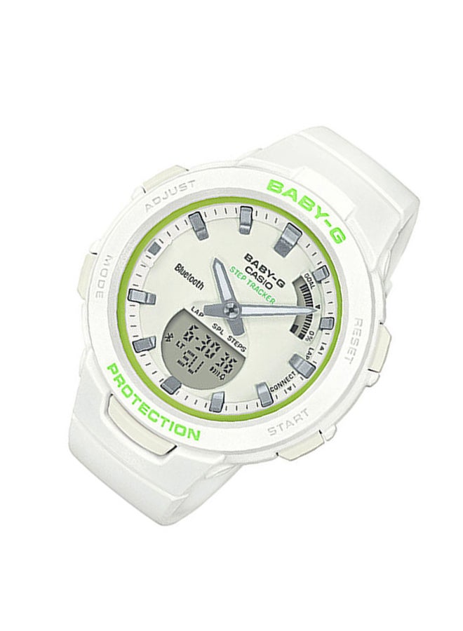 CASIO Women's Analog-Digital Casual Quartz Baby-G Wrist Watch BSA-B100SC-7ADR - Image 3