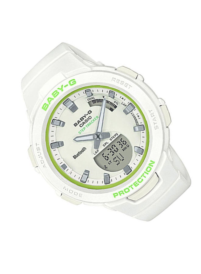 CASIO Women's Analog-Digital Casual Quartz Baby-G Wrist Watch BSA-B100SC-7ADR - Image 4
