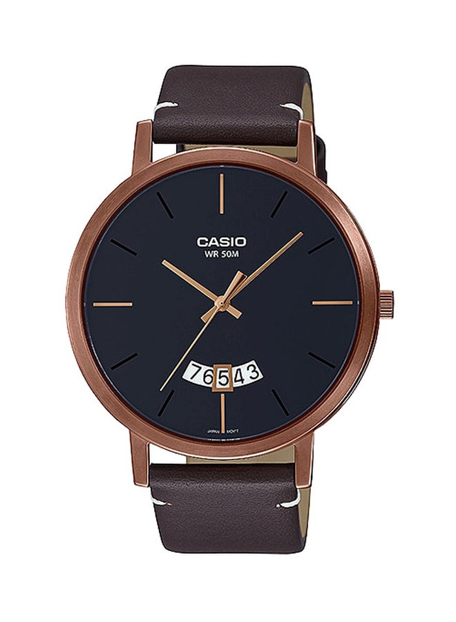 CASIO Men's Wrist Watch MTP-B100RL-1EVDF - 51 mm - Brown - Image 1
