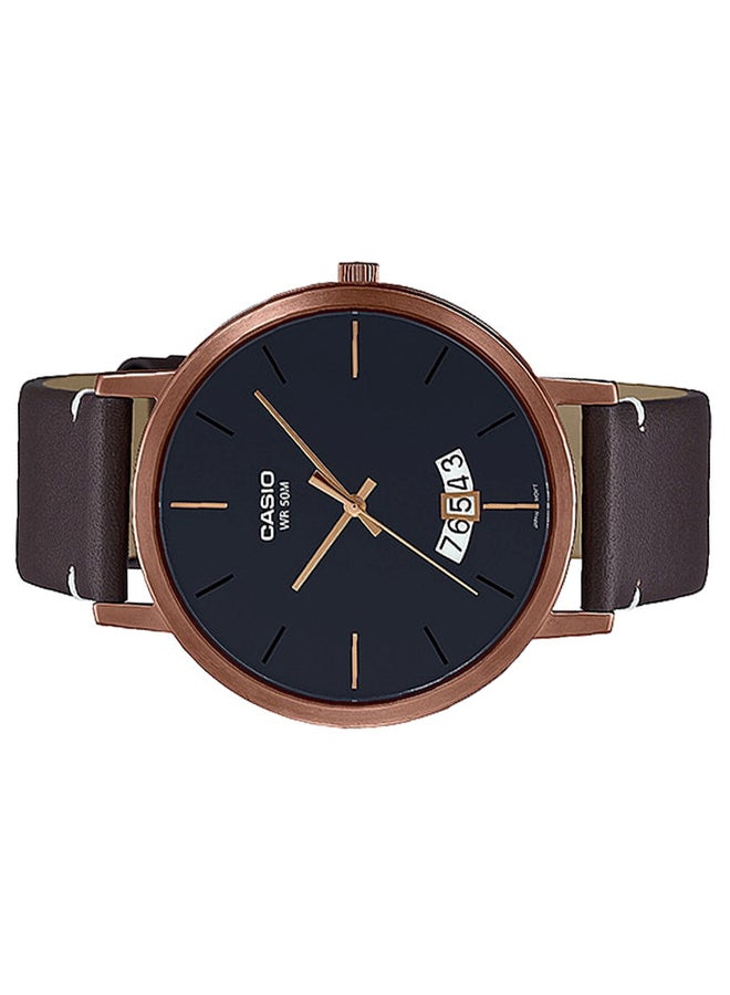 CASIO Men's Wrist Watch MTP-B100RL-1EVDF - 51 mm - Brown - Image 5