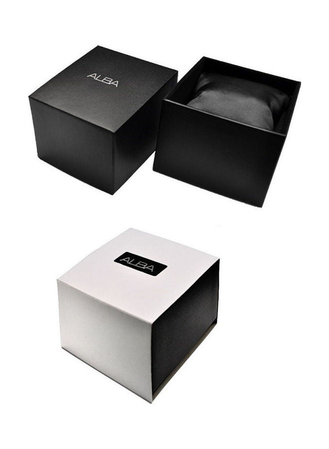 Alba - Women's Silicone Round Analog Water Resistant Watch  AH7U61X - Image 1
