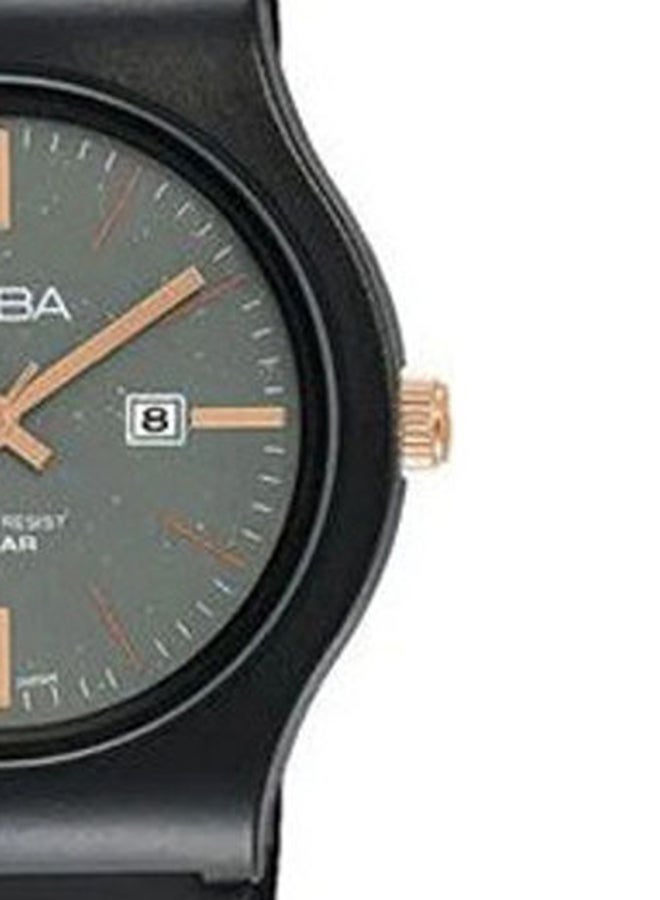 Alba - Women's Silicone Round Analog Water Resistant Watch  AH7U61X - Image 1