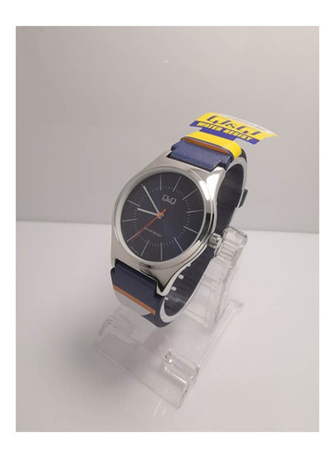 ساعة يد بعقارب وسوار من المطاط طراز QC10J312Y للنساء
