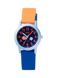 Girls' Rubber Analog Watch Vs49J007Y