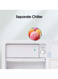 Hisense 122L Capacity Single Door Refrigerator with Manual Defrost,3 Door Balcony, Mechanical Temperature Control, Tampered Glass Shelves RR122D4ASU Silver  - Image 4