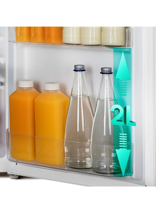 Hisense - 122L Capacity Single Door Refrigerator with Manual Defrost,3 Door Balcony, Mechanical Temperature Control, Tampered Glass Shelves RR122D4ASU Silver - Image 1