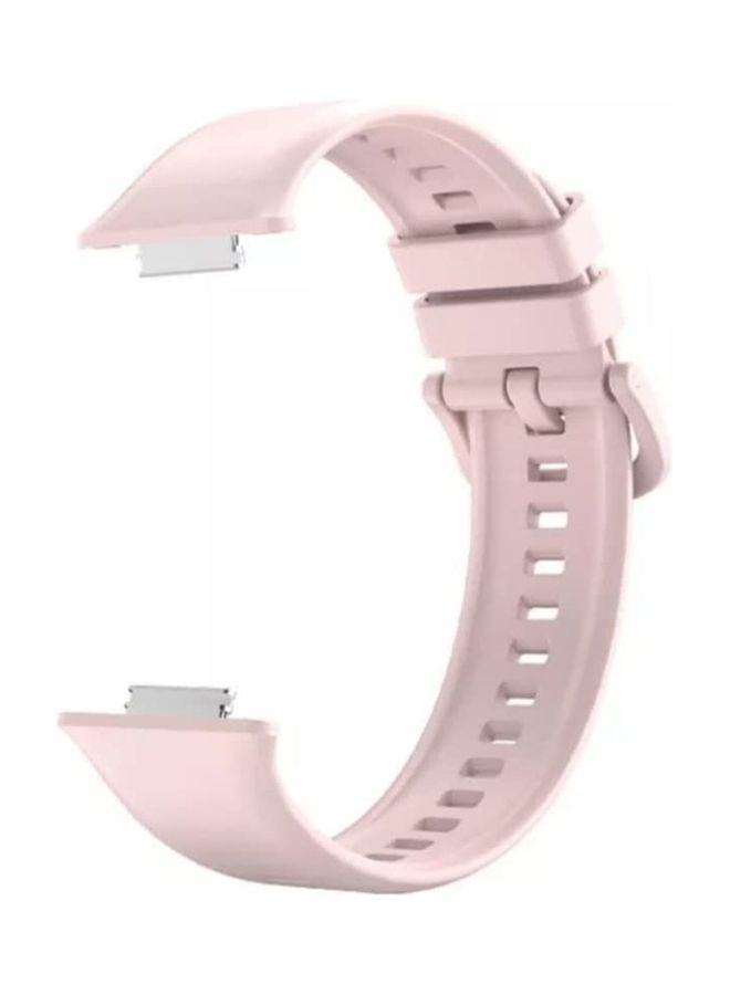 HUAWEI Fit 2 Watch Band Strap Silicone Replacement Wristband Pink  - Image 2
