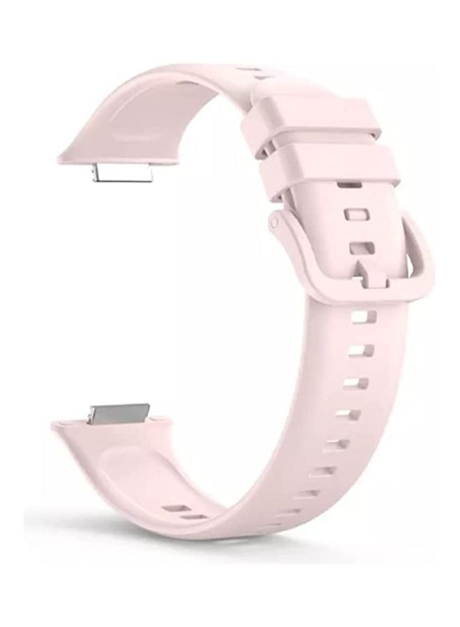 HUAWEI Fit 2 Watch Band Strap Silicone Replacement Wristband Pink  - Image 3