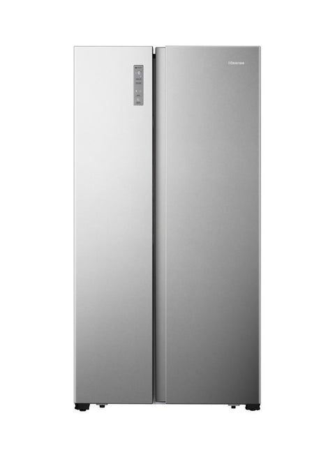 Hisense 670 Liter Gross /516L Net Capacity Refrigerator Side By Side A+ Energy Efficiency Silver Model Rs670N4Asu -1 Years Full & 5 Years Compressor Warranty RS670N4ASU Silver