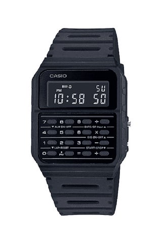 Men's Calculator Watch Youth Vintage Digital Black Dial Resin BAnd CA-53WF-1BDF - 43 mm - Black - v1678459978/N51674104A_1