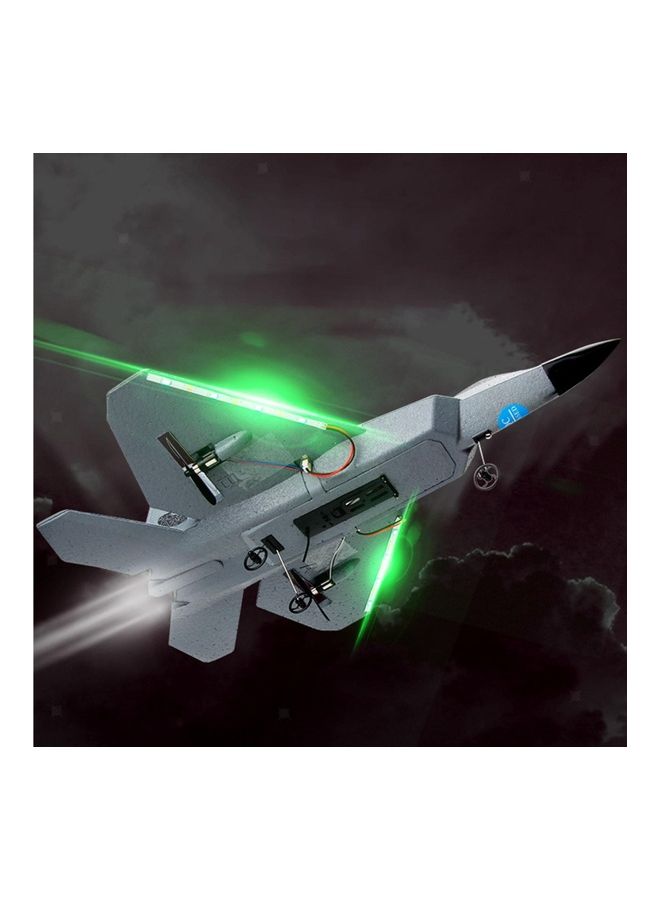 MYTOYS - FX622 2CH Remote Control Airplane F22 Jet Indoor Outdoor RC Glider 2.4GHZ Aircraft - Image 1