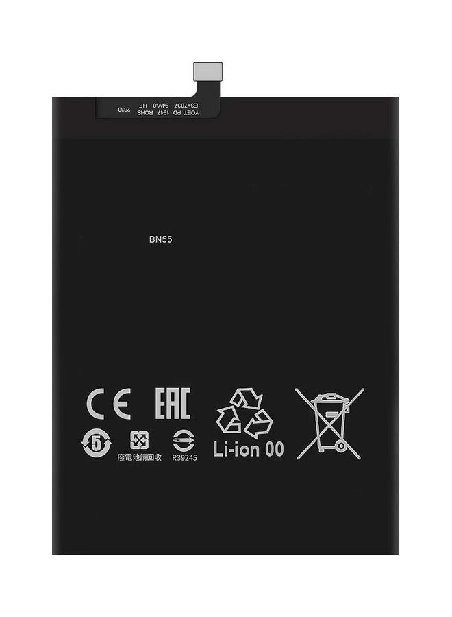 MARGOUN - 5020.0 mAh Xiaomi Redmi Note 9S Battery BN55 Rechargeable Internal Replacement Battery Multicolor - Image 1
