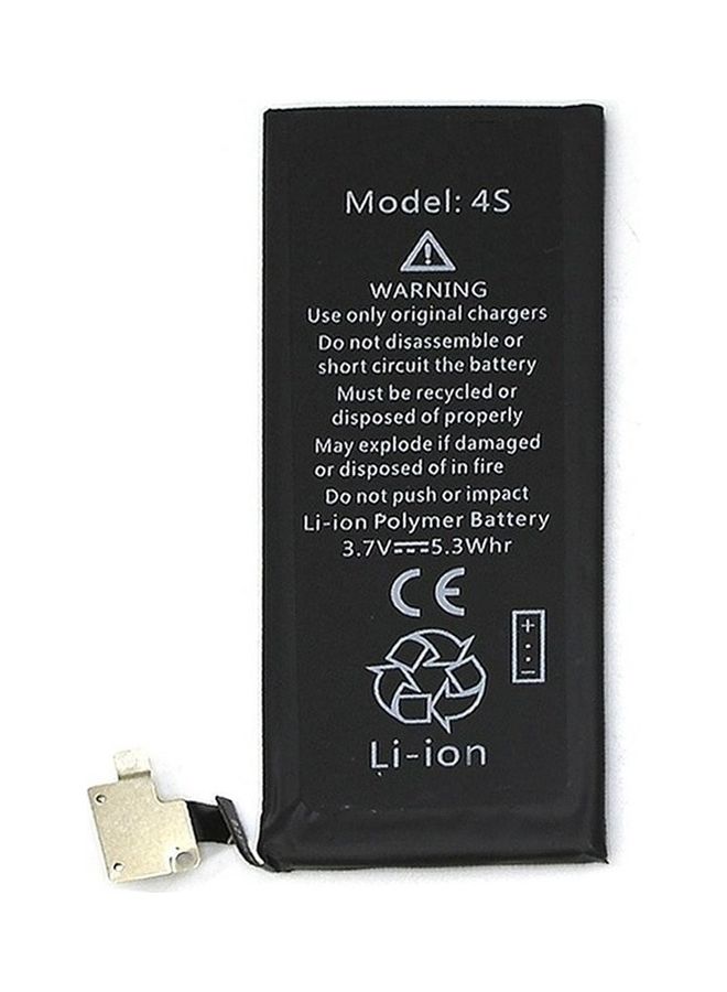 MARGOUN - 1432.0 mAh iPhone 4S Battery Rechargeable Internal Replacement Battery Multicolor - Image 1