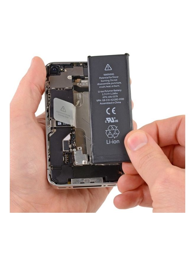 MARGOUN - 1432.0 mAh iPhone 4S Battery Rechargeable Internal Replacement Battery Multicolor - Image 1