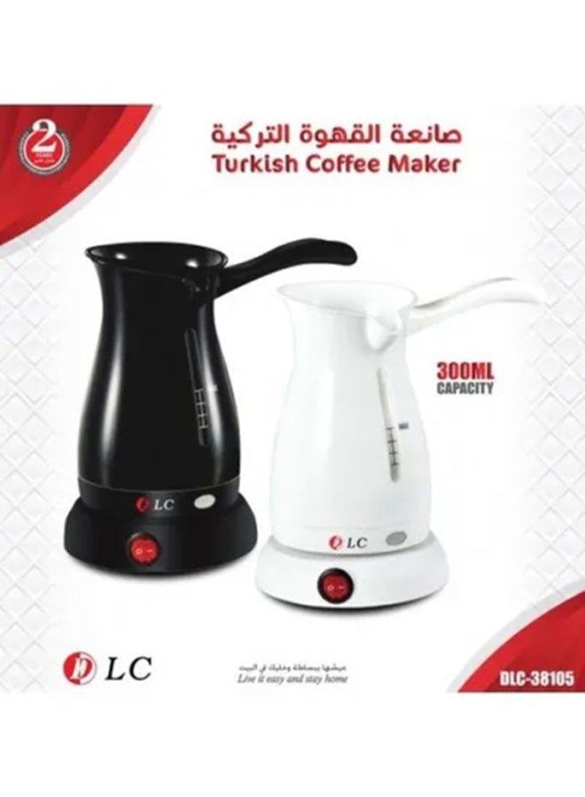 دي إل سي  ماكينة صنع القهوة التركية 300 ml 500 kW DLC-38105 متعدد الألوان  - Image 2