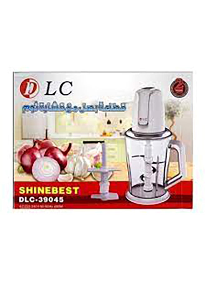 دي إل سي  فرامة خضار مع قشارة ثوم 400 واط 400.0 W DLC-39045 ابيض - Image 3