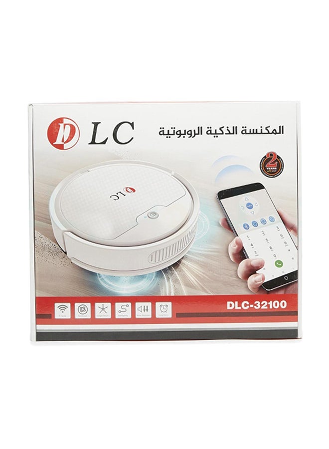 دي إل سي  دي ال سي مكنسة ذكيه بتصميم روبوت قابله لاعادة لشحن DLC-32100 6 W DLC-32100 ابيض  - Image 3