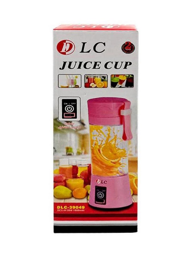 DLC - Portable And Rechargeable Battery Juice Blender 380.0 ml 25.0 W DLC-39049 Pink - Image 1