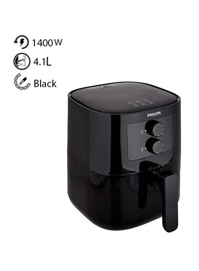 Essential Air Fryer With Rapid Air Technology 4.1 L 1400 W HD9200/91/90 Black - https://f.nooncdn.com/p/v1678612140/N41188846A_1.jpg?width=original