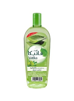 Dabur Vatika Naturals Aloe Vera Enriched Hair Oil 45ml + 10% OFF| Olive & Henna | Deep Conditioning & Moisturizing | For Dry, Lifeless Hair 45.0ml 