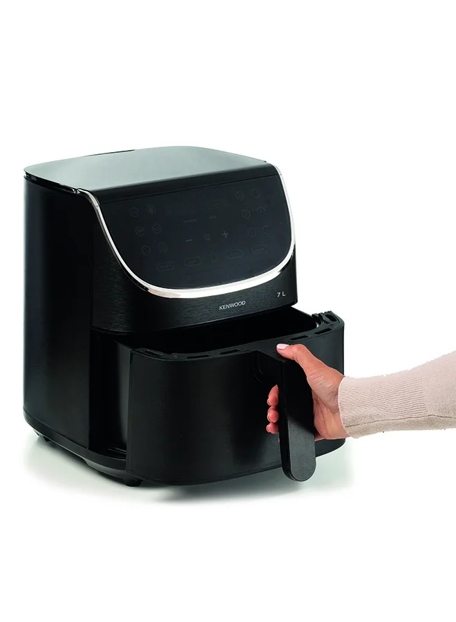 KENWOOD Digital Air Fryer, 2.8Kg, Rapid Hot Air Circulation, 7 L 1800 W HFP80.000BK Black