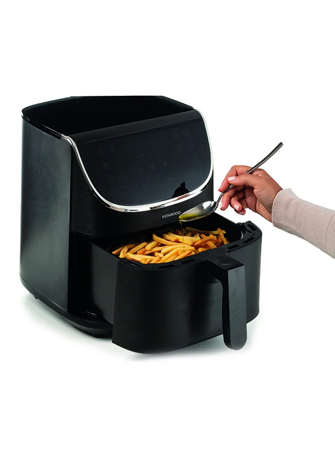 KENWOOD Digital Air Fryer, 2.8Kg, Rapid Hot Air Circulation, 7 L 1800 W HFP80.000BK Black
