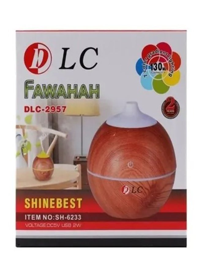 دي إل سي  - فواحة بقدرة 2 وات 130مل dlc-2957 بيج/أبيض dlc-2957 البني/الأبيض - Image 1