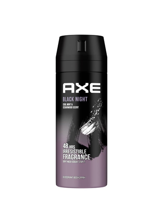 Axe Body Spray for Men Black Night 150ml  - Image 1