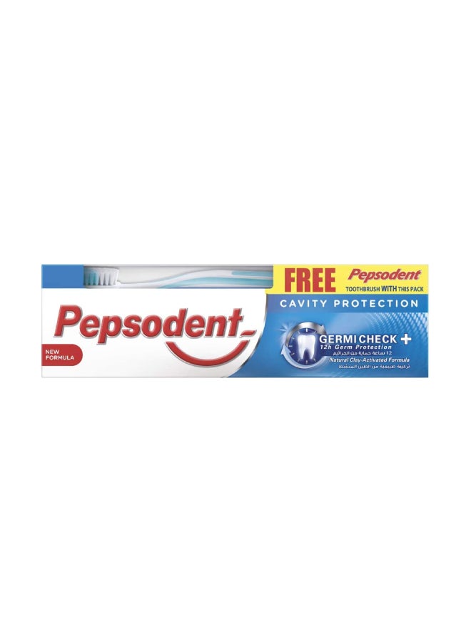 Pepsodent Germi check Plus Toothpaste And Toothbrush 150grams  - Image 2