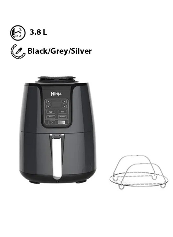 Ninja - Digital Display Air Fryer 3.8 L AF100ME Black/Grey/Silver - Image 1