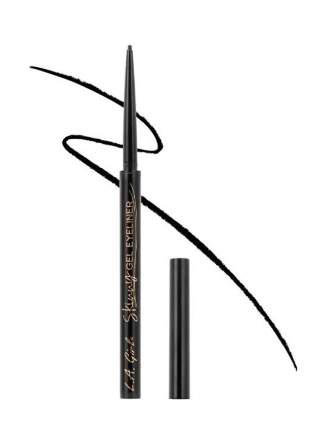 LA Girl Skinny Gel Eye Liner Silky Black  - Image 1