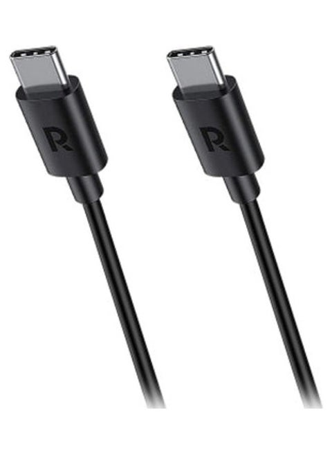 Type-C To Type-C Charging Cable 1M Black