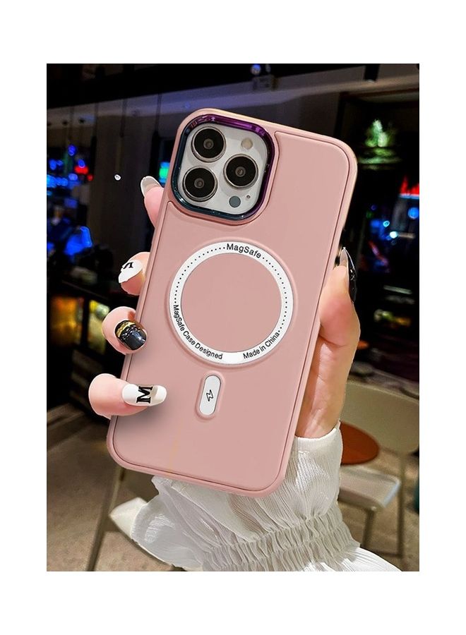 MARGOUN iPhone 14 Pro Max MagSafe Case Magnetic Cover Protective Shockproof Wireless Charging Compatible Pink - Image 5