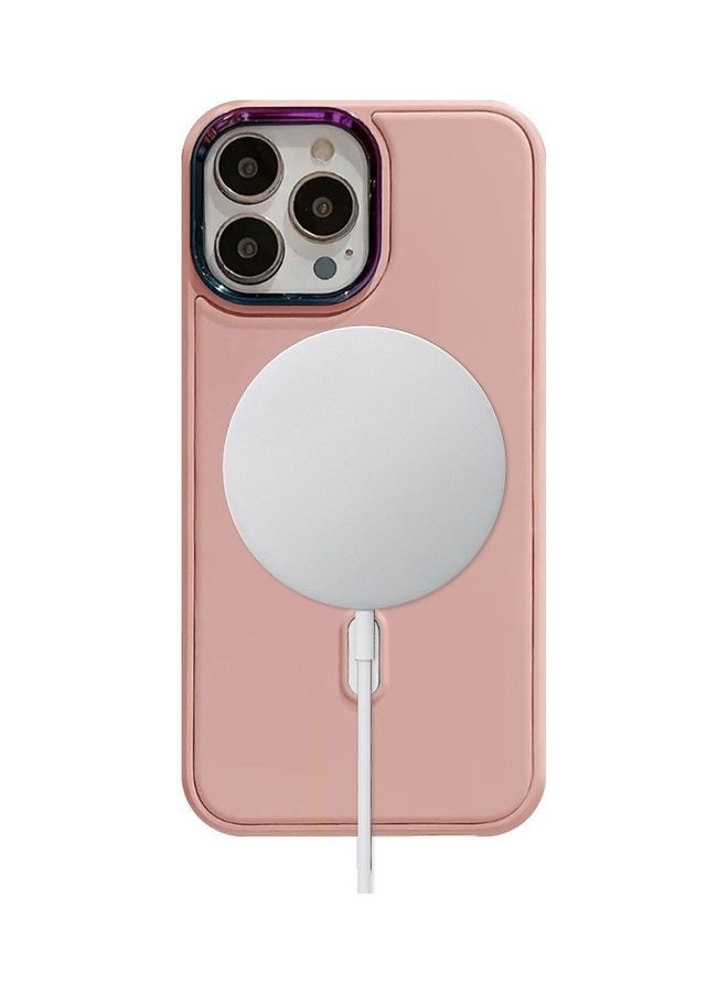 MARGOUN iPhone 14 Pro Max MagSafe Case Magnetic Cover Protective Shockproof Wireless Charging Compatible Pink - Image 2
