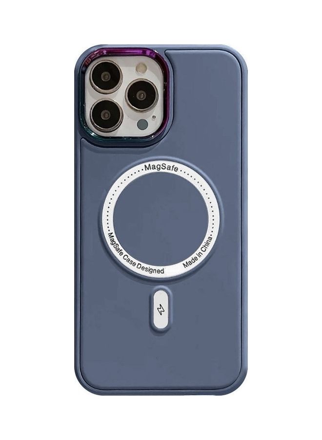 MARGOUN - iPhone 14 Pro MagSafe Case Magnetic Cover Protective Shockproof Wireless Charging Compatible Blue - Image 1