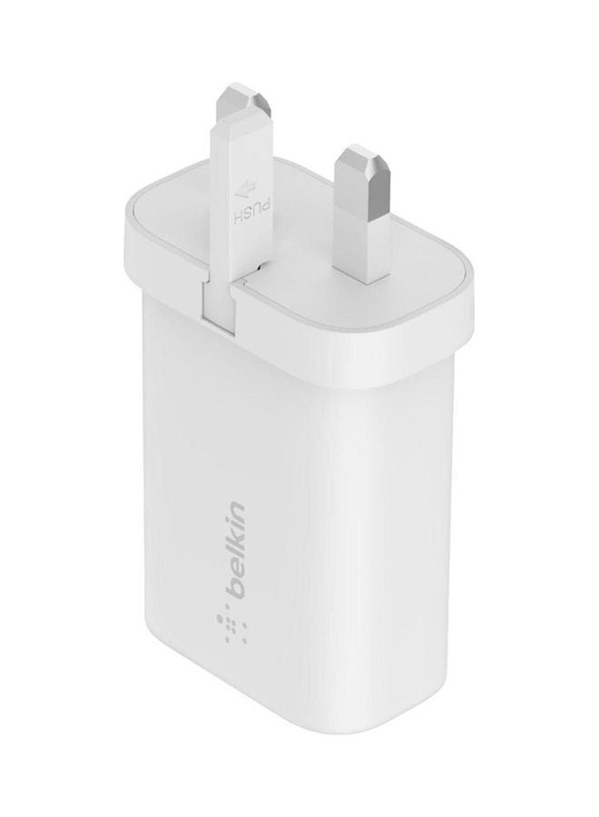 belkin Boost Charger Type-C PD 3.0 PPS Wall Charger 25W White  - Image 1