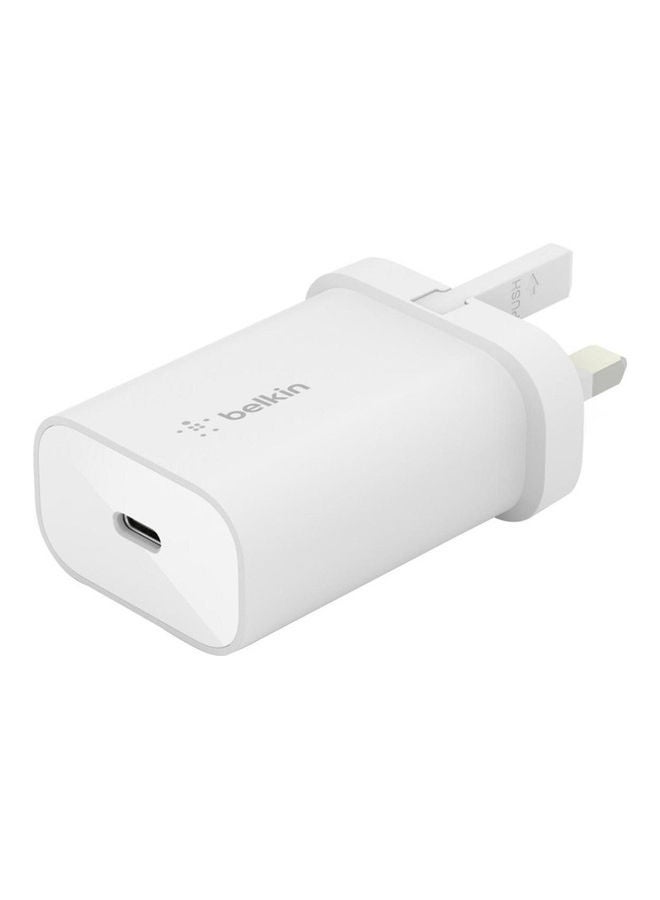 belkin Boost Charger Type-C PD 3.0 PPS Wall Charger 25W White  - Image 2