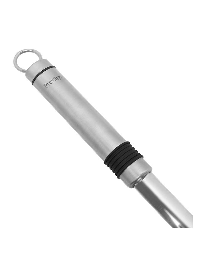 Prestige Eco Slotted Spoon With Rubbergrip Silver  - Image 4