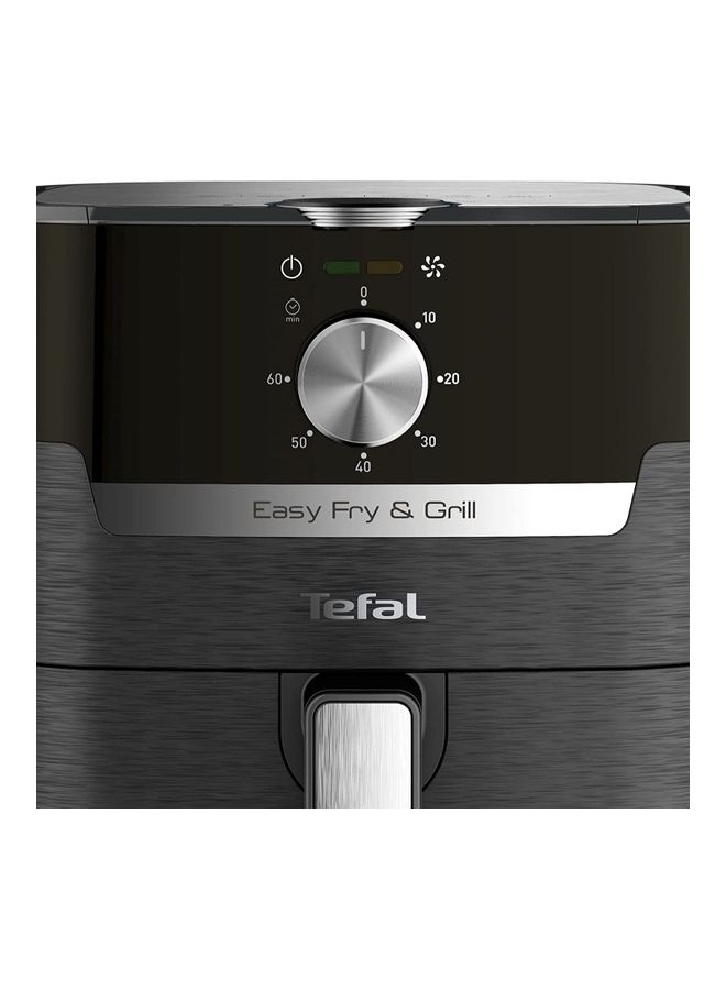 Tefal - Air Fryer | Easy Fry & Grill 2-in-1 |  4. Air Fryer + Grill| Healthy Cooking | Fast | Easy to Clean | Adjustable Temperature |Timer | 2 Years Warranty 4.2 L 1550 W EY501827 Black - Image 1