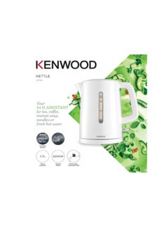 KENWOOD Cordless Electric Kettle With Auto Shut-Off & Removable Mesh Filter 1.7 L ZJP00.000WH White  - Image 4