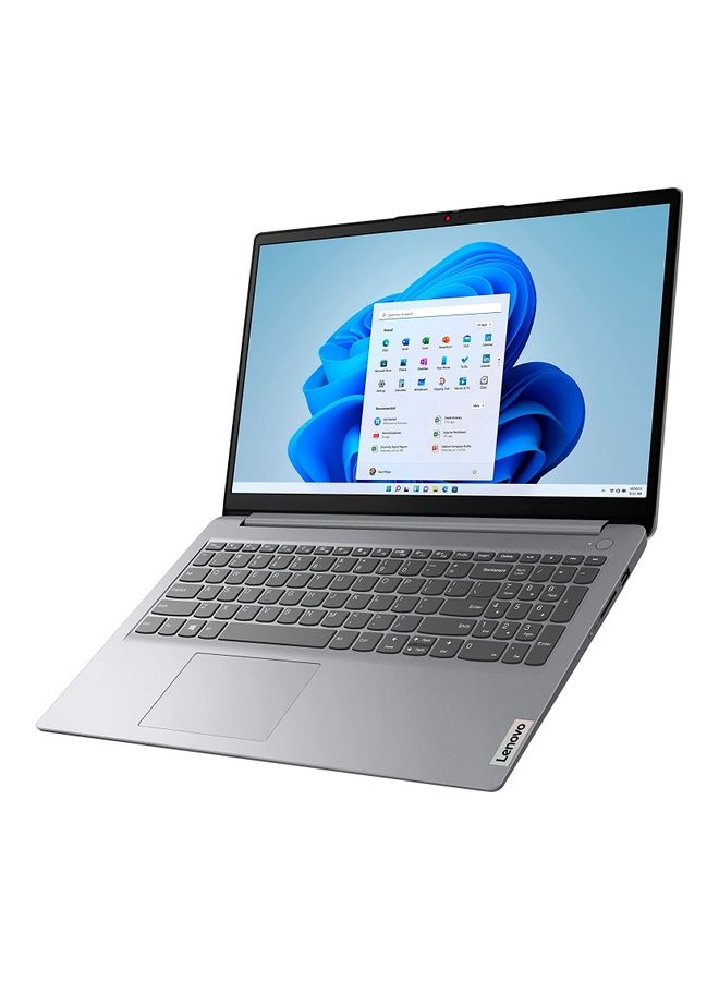 Lenovo - IdeaPad 1 15IAU7 Laptop With 15.6-Inch Display, Core i5 1235U Processor/8GB RAM/512GB SSD/Intel Iris XE Graphics/DOS (Without Windows) Arabic Cloud Grey - Image 1