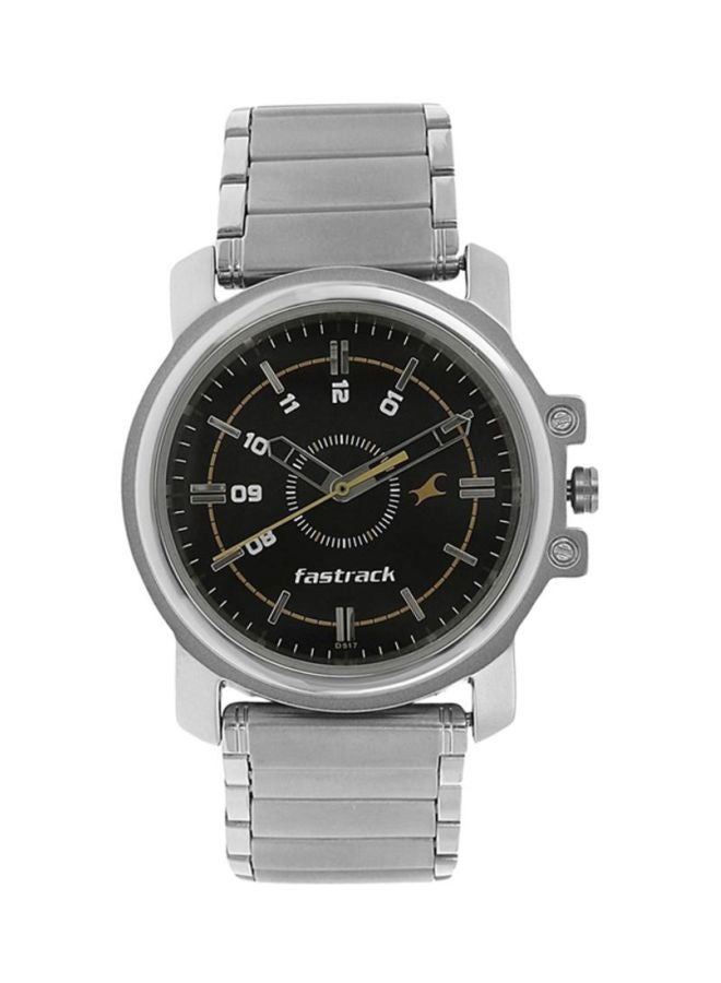 fastrack Men's Stainless Steel Analog Watch 3039SM02  - Image 1