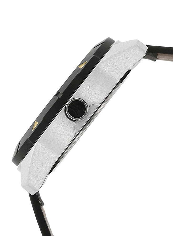 فاستراك ساعة يد بعقارب وسوار من البلاستيك طراز 3015AL02 للرجال - Image 3