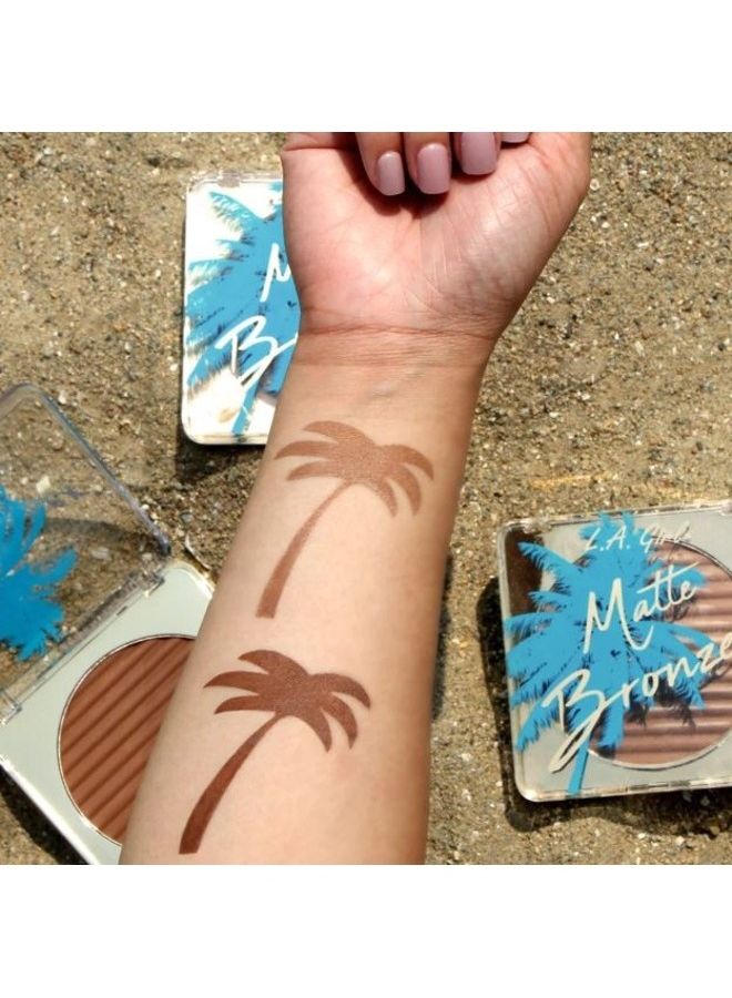 LA Girl - Matte Bronzer-Back To The Beach (Light To Medium) GBL413 - Image 1