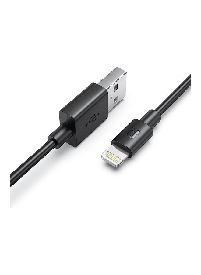 RAVPOWER Rp-Cb1014Xcb030 1M Lightning Cable Black  - Image 2