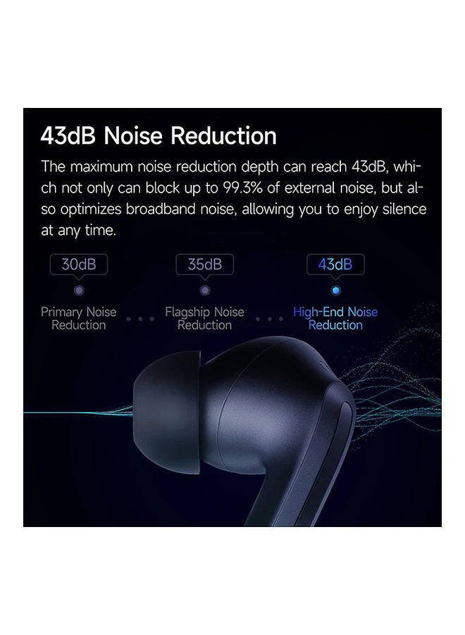 Xiaomi - Redmi Buds 4 Pro Wireless Headphone Active Noise Cancelling Black - Image 1