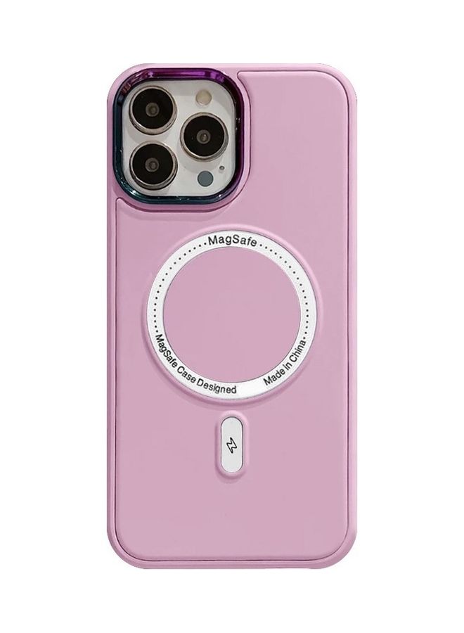 MARGOUN - iPhone 14 Pro MagSafe Case Magnetic Cover Protective Shockproof Wireless Charging Compatible Light Purple - Image 1