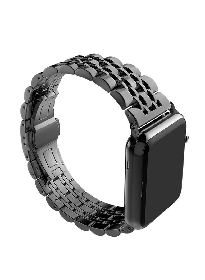 Replacement Band For Apple Watch Series 1/2/3 42mm Black