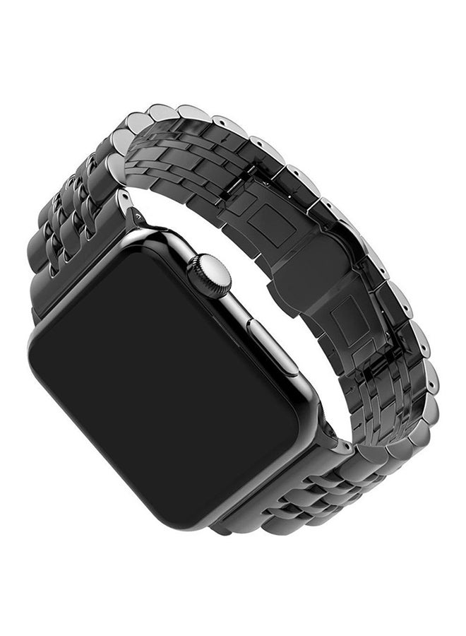 Replacement Band For Apple Watch Series 1/2/3 42mm Black